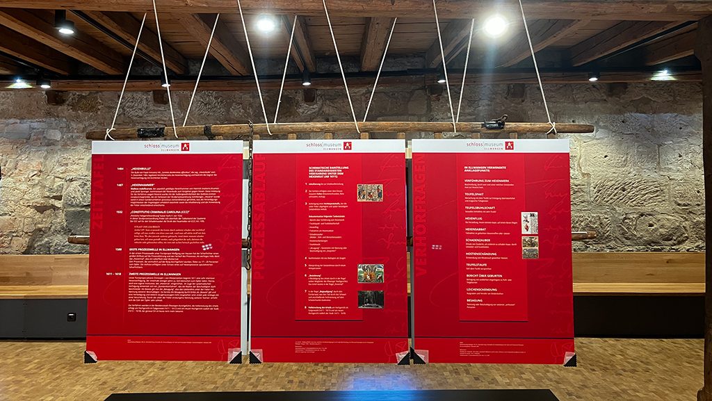 Eine neu gestaltete Ausstellung zeigt Fakten und Hintergründe zu den Hexenprozessen in Ellwangen.