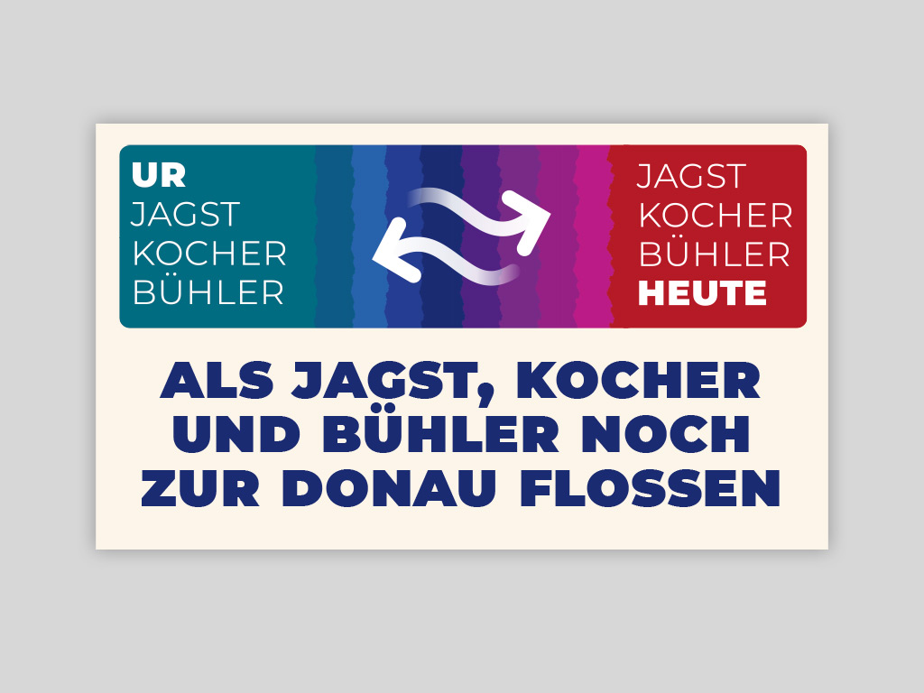 Als Jagst, Kocher und Bühler noch zur Donau flossen
